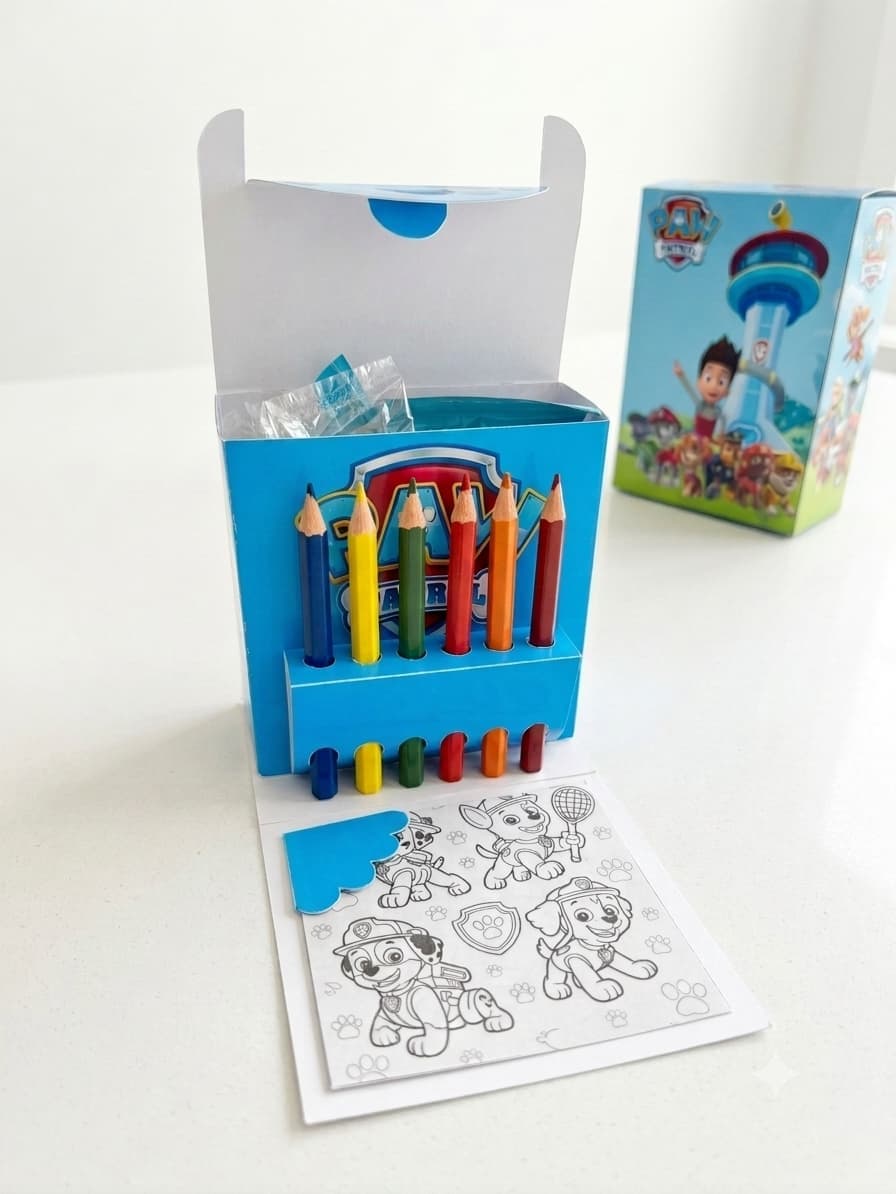 Kit caixa colorir